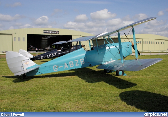 G-ABZB, De Havilland DH-60GIII Moth, Private