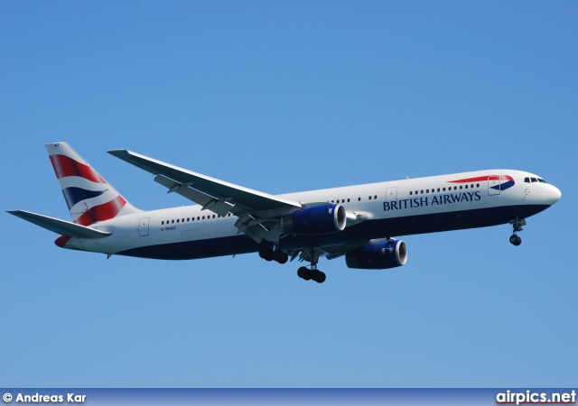 G-BNWZ, Boeing 767-300ER, British Airways