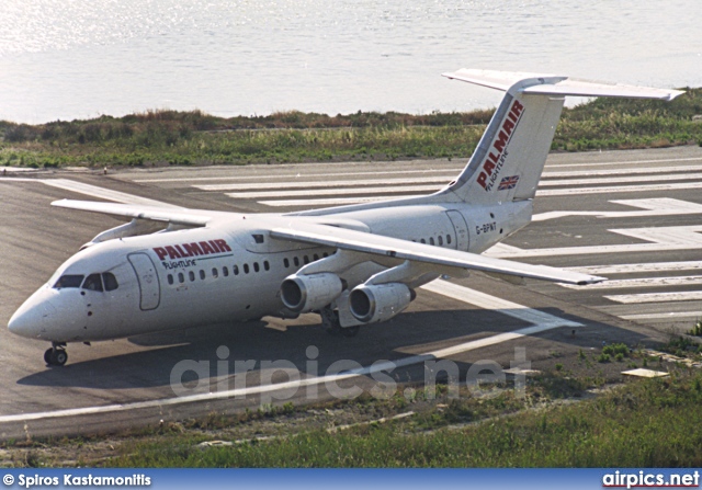 G-BPNT, British Aerospace BAe 146-300, Palmair