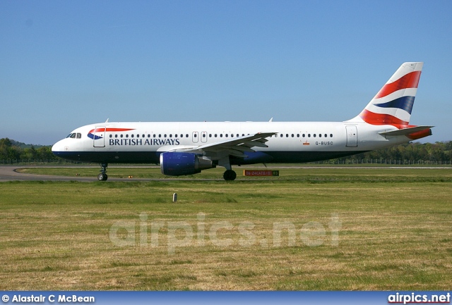 G-BUSC, Airbus A320-100, British Airways