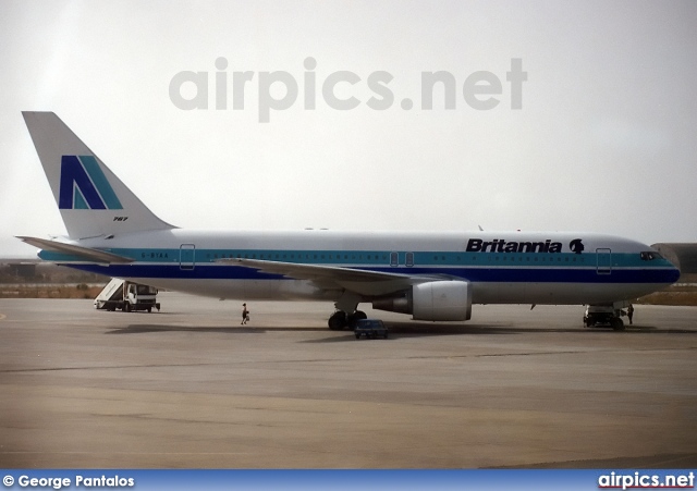 G-BYAA, Boeing 767-200ER, Britannia Airways