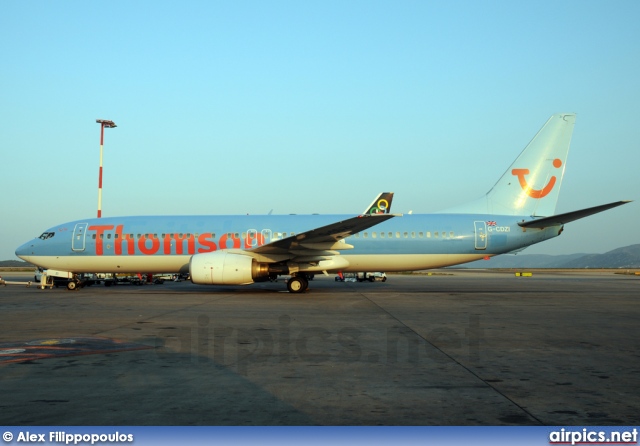 G-CDZI, Boeing 737-800, Thomsonfly