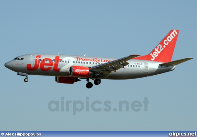 G-CELE, Boeing 737-300, Jet2.com