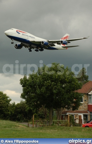 G-CIVA, Boeing 747-400, British Airways