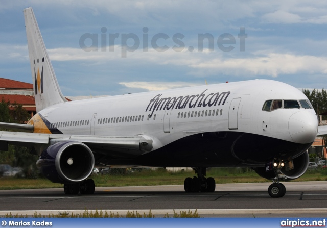 G-DIMB, Boeing 767-300ER, Monarch Airlines