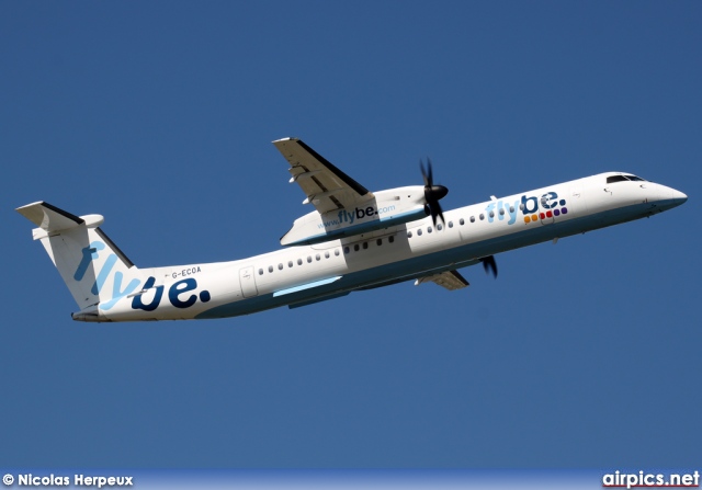 G-ECOA, De Havilland Canada DHC-8-400Q Dash 8, flybe.British European