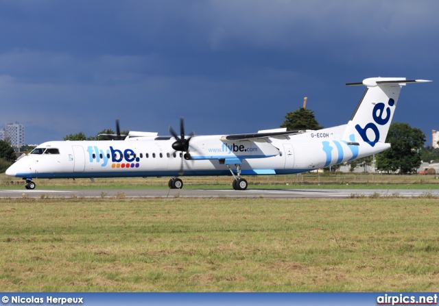 G-ECOH, De Havilland Canada DHC-8-400Q Dash 8, flybe.British European