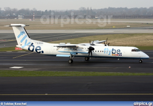 G-ECOV, De Havilland Canada DHC-8-400Q Dash 8, flybe.British European