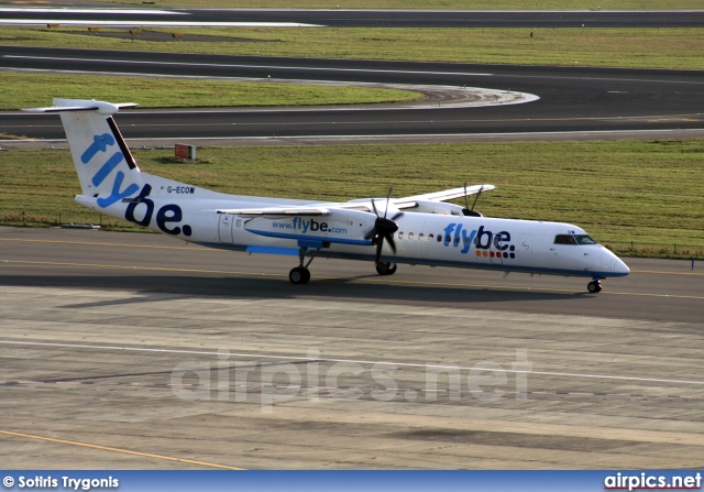 G-ECOW, De Havilland Canada DHC-8-400Q Dash 8, flybe.British European