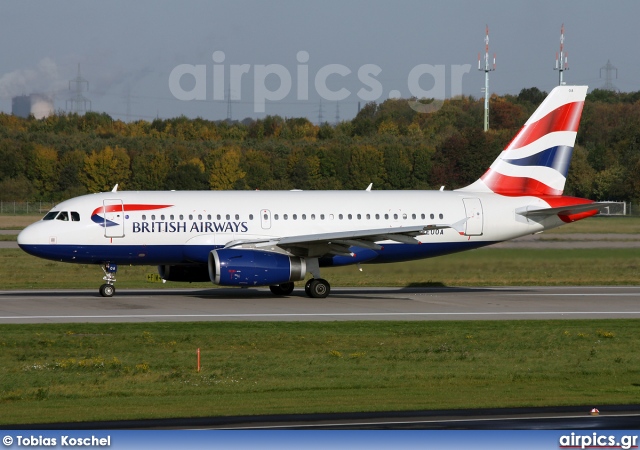 G-EUOA, Airbus A319-100, British Airways