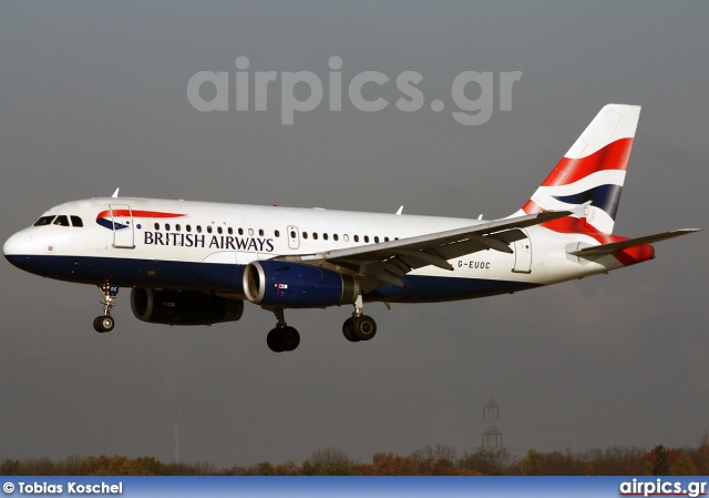 G-EUOC, Airbus A319-100, British Airways