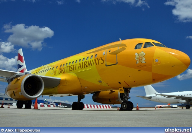 G-EUPC, Airbus A319-100, British Airways