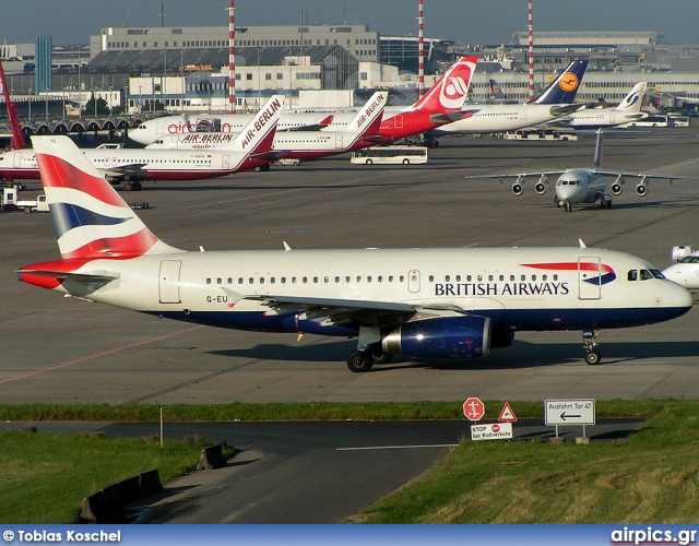 G-EUPG, Airbus A319-100, British Airways