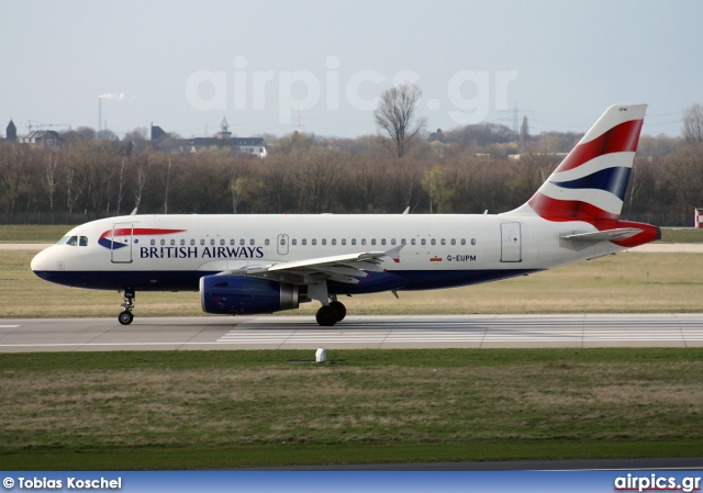 G-EUPM, Airbus A319-100, British Airways