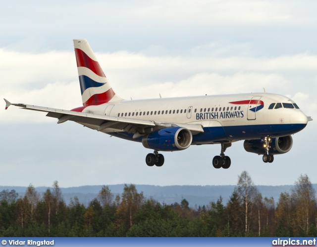 G-EUPS, Airbus A319-100, British Airways