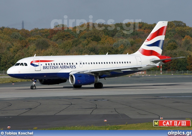 G-EUPT, Airbus A319-100, British Airways