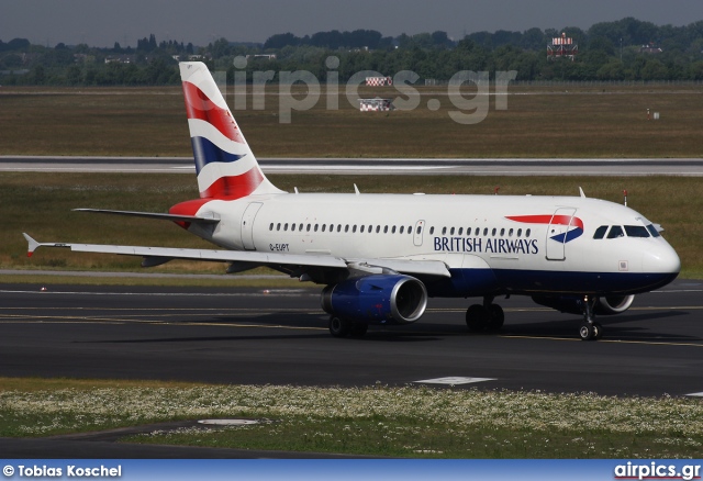 G-EUPT, Airbus A319-100, British Airways