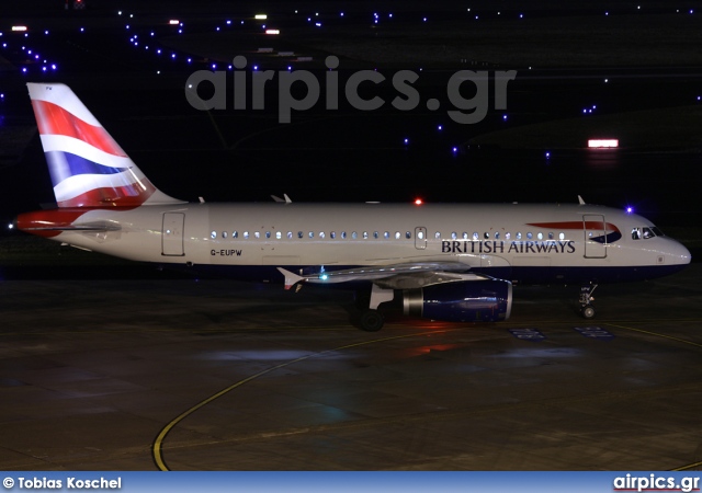 G-EUPW, Airbus A319-100, British Airways