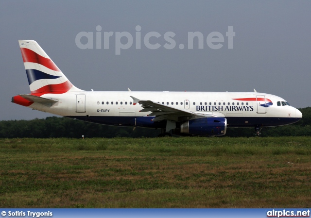 G-EUPY, Airbus A319-100, British Airways