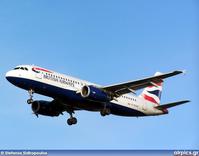 G-EUUR, Airbus A320-200, British Airways