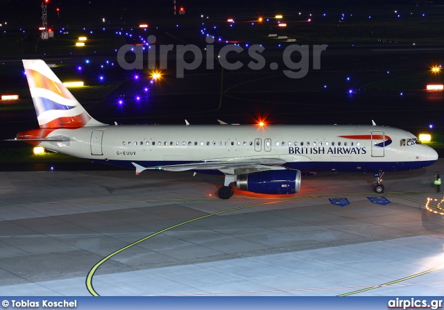 G-EUUV, Airbus A320-200, British Airways
