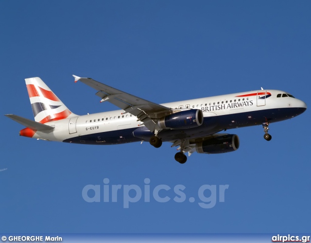 G-EUYB, Airbus A320-200, British Airways