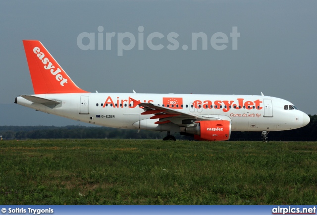 G-EZBR, Airbus A319-100, easyJet