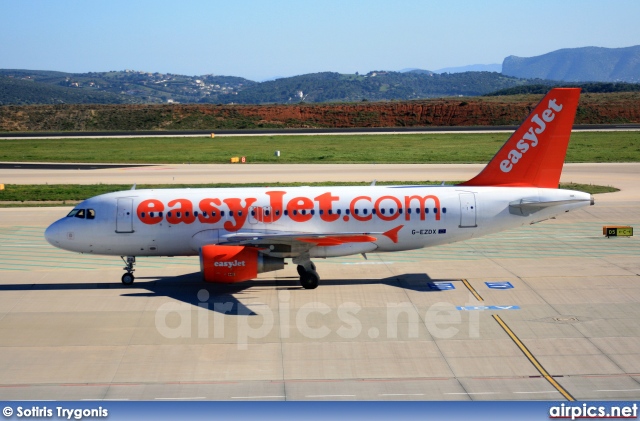 G-EZDX, Airbus A319-100, easyJet