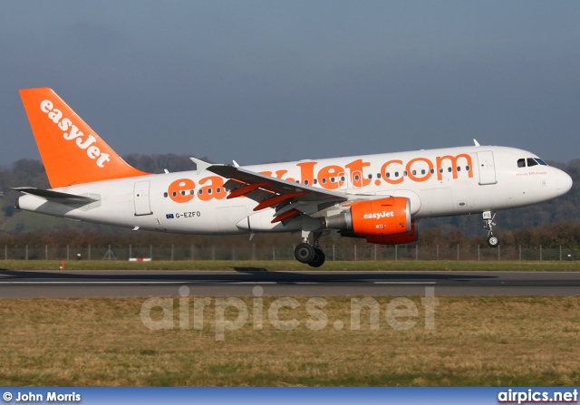 G-EZFO, Airbus A319-100, easyJet