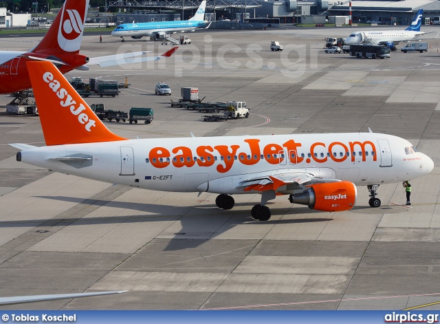 G-EZFT, Airbus A319-100, easyJet