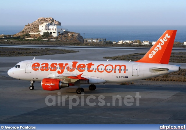 G-EZFU, Airbus A319-100, easyJet