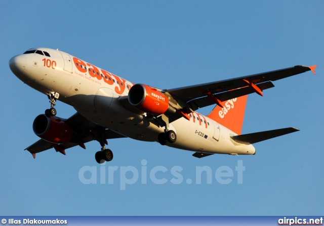 G-EZID, Airbus A319-100, easyJet