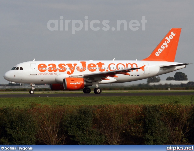 G-EZIL, Airbus A319-100, easyJet