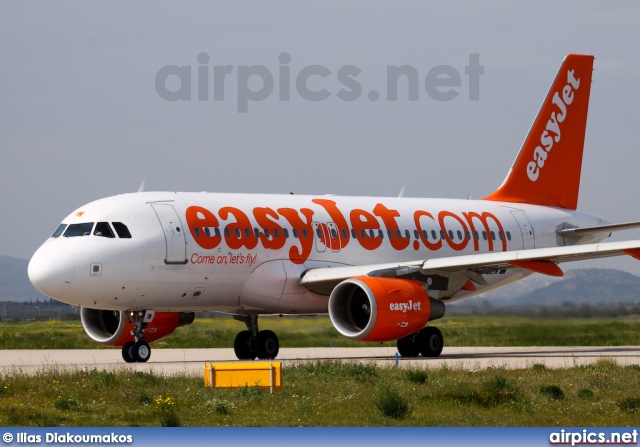 G-EZIW, Airbus A319-100, easyJet