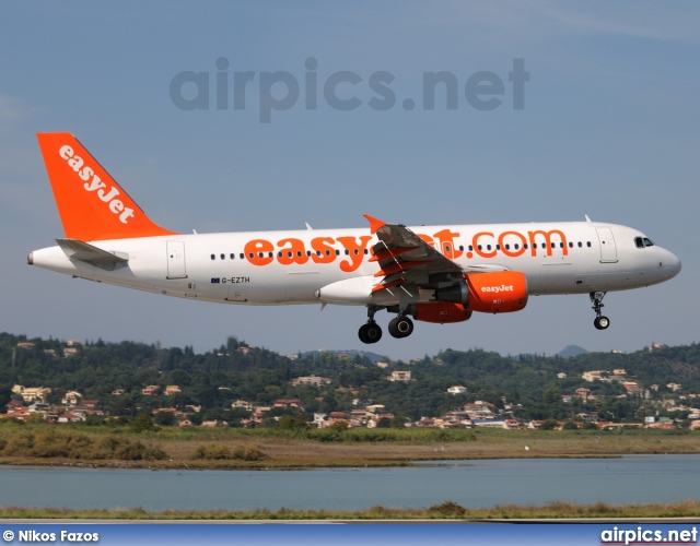 G-EZTH, Airbus A320-200, easyJet