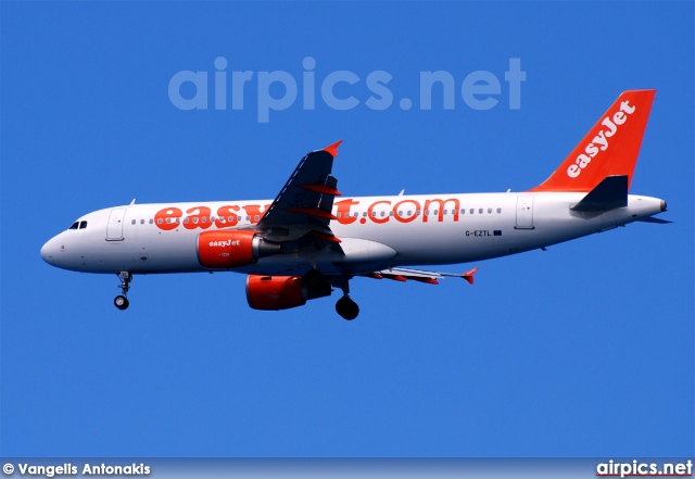 G-EZTL, Airbus A320-200, easyJet