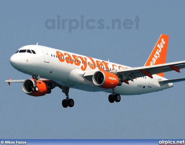 G-EZTT, Airbus A320-200, easyJet