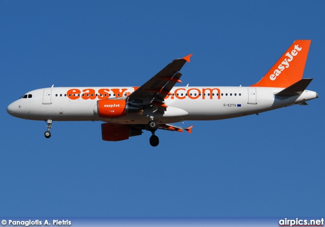 G-EZTV, Airbus A320-200, easyJet