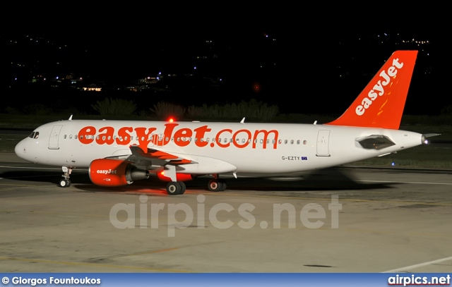 G-EZTY, Airbus A320-200, easyJet