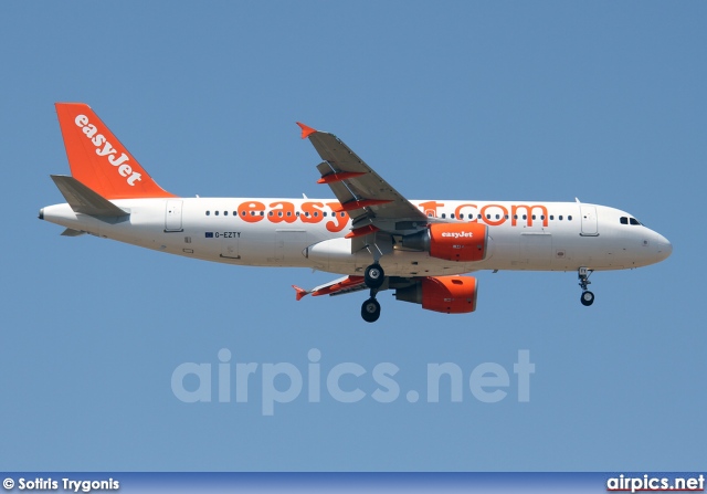 G-EZTY, Airbus A320-200, easyJet