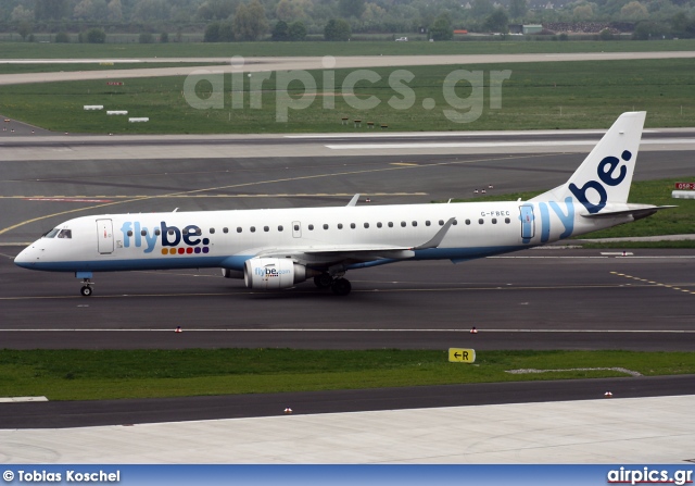 G-FBEC, Embraer ERJ 190-200LR (Embraer 195), flybe.British European