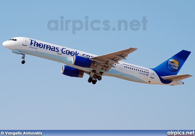 G-FCLB, Boeing 757-200, Thomas Cook Airlines