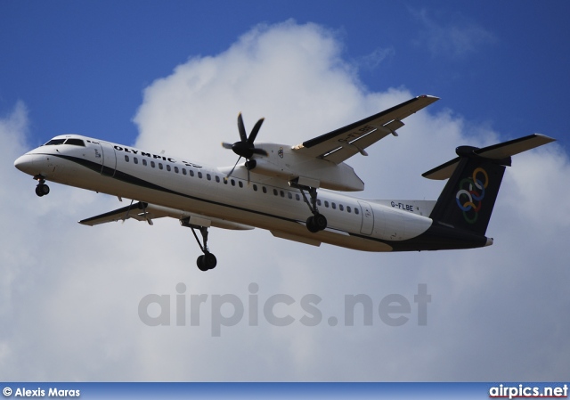 G-FLBE, De Havilland Canada DHC-8-400Q Dash 8, Olympic Air