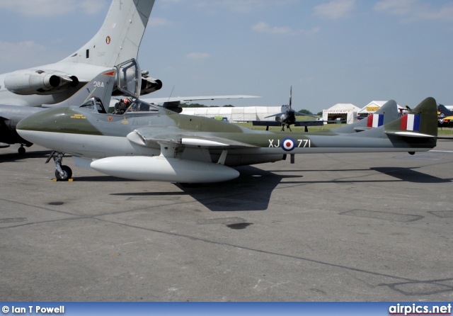 G-HELV, De Havilland DH-115 Vampire T.55, Private