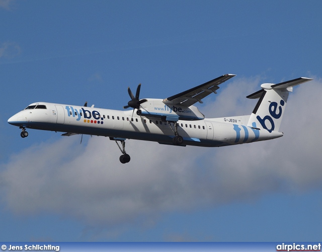 G-JEDV, De Havilland Canada DHC-8-400Q Dash 8, flybe.British European