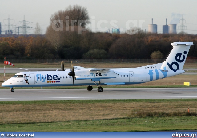 G-KKEV, De Havilland Canada DHC-8-400Q Dash 8, flybe.British European