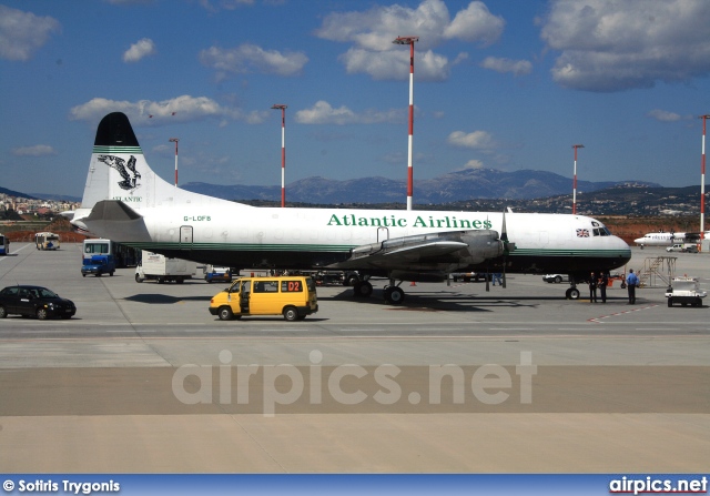 G-LOFB, Lockheed L-188C(F) Electra, Atlantic Airlines (UK)