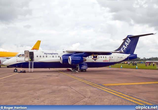 G-LUXE, British Aerospace BAe 146-300, FAAM (BAe Systems)