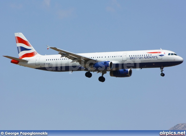 G-MEDU, Airbus A321-200, British Airways