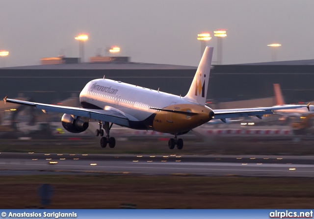 G-MRJK, Airbus A320-200, Monarch Airlines